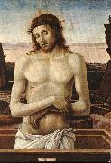 BELLINI, Giovanni Dead Christ in the Sepulchre (Pieta) oil on canvas